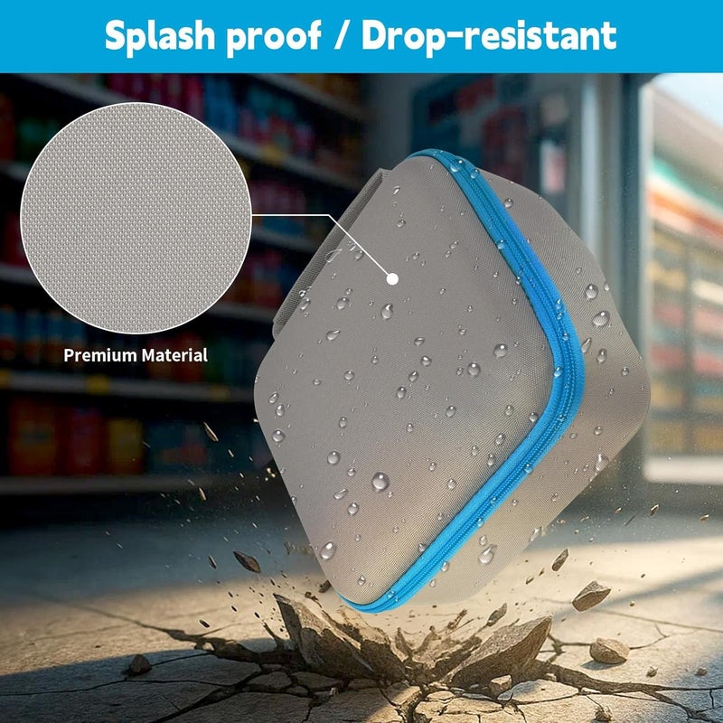 GWCASE Storage Case for Brother PT-N10 Personal Handheld Label Maker, Portable Carrying Holder Organizer for Label Tapes and Other Accessories（Bag Only） - Image 5